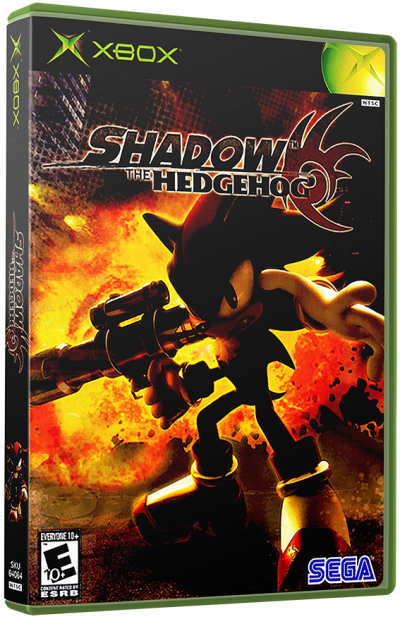 Shadow the Hedgehog (USA)3D boxes